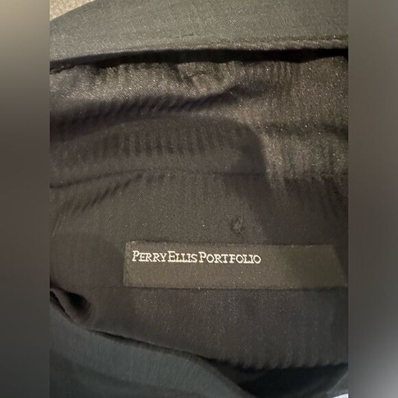 Perry Ellis Portfolio Black Slack Pants - Picture 3 of 5